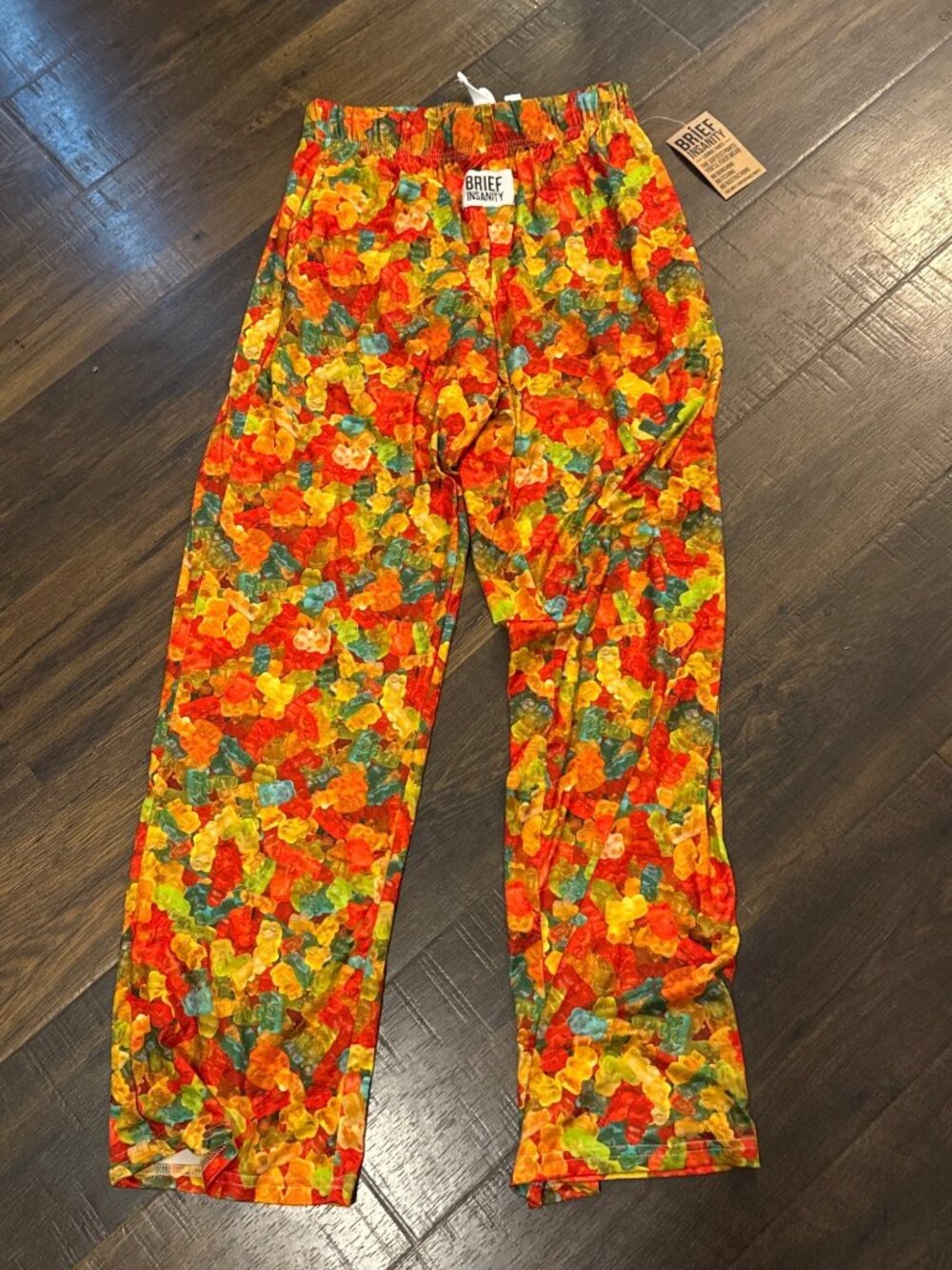 NEW Brief Insanity Gummy Bear Lounge Pants Small